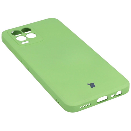 Etui Bizon Case Silicone do Realme 8 / 8 Pro, jasnozielone