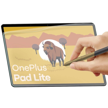Folia imitująca papier Bizon Film Tab Papirus Duo do OnePlus Pad Lite, 2 sztuki
