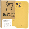 Ekologiczne etui Bizon Bio-Case do iPhone 13 Mini, żółte