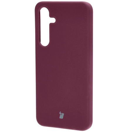 Silikonowe etui Bizon Soft Case do Galaxy S24 Plus, ciemnofioletowe