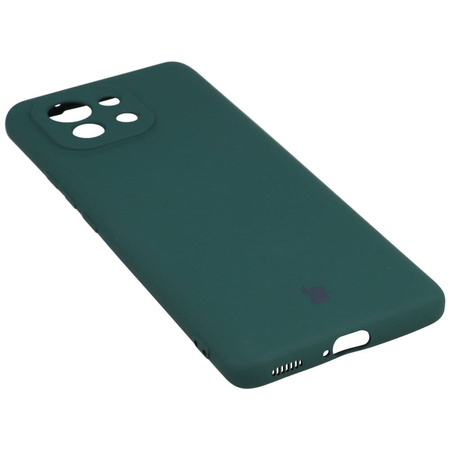 Etui Bizon Case Silicone do Xiaomi Mi 11, ciemnozielone