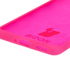 Silikonowe etui Bizon Soft Case do Honor 200 Pro, neonowo-różowe