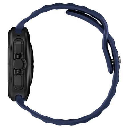 Silikonowy pasek Bizon Strap Watch Silicone G do Galaxy Watch Ultra 2 / 1, granatowy