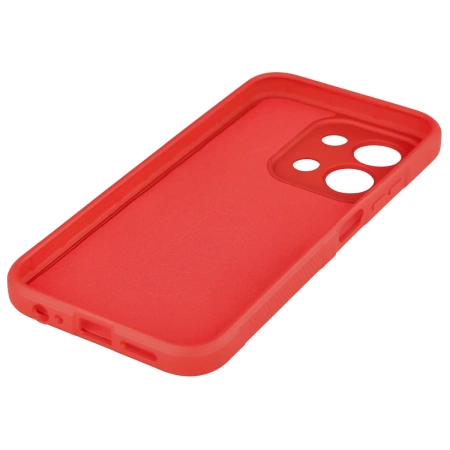 Pancerne etui Bizon Case Tur do Xiaomi Redmi 15C 4G / 5G / POCO C85 4G, czerwone
