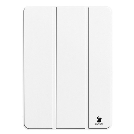 Etui Bizon Case Tab Croc do iPad Pro 11" 2025 / 2024, białe