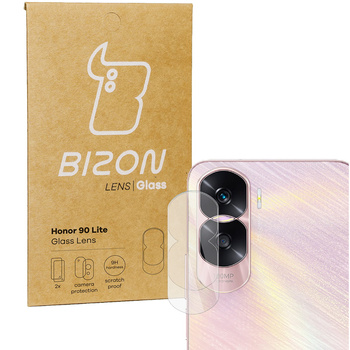 Szkło na aparat Bizon Glass Lens do Honor 90 Lite, 2 sztuki