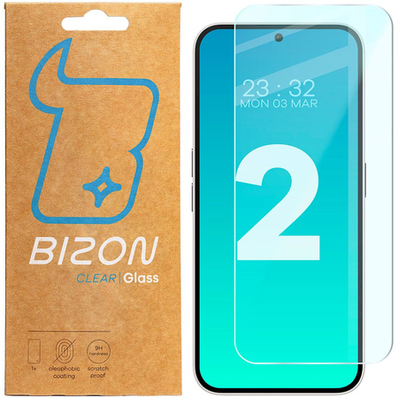 Szkło hartowane Bizon Glass Clear 2 do Nothing Phone 2