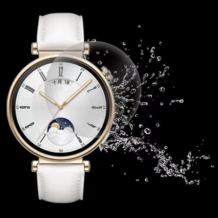 Folia hydrożelowa na ekran Bizon Glass Watch Hydrogel Duo do Huawei Watch GT 4 41 mm, 2 sztuki
