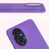 Silikonowe etui Bizon Soft Case do Honor 200, fioletowe