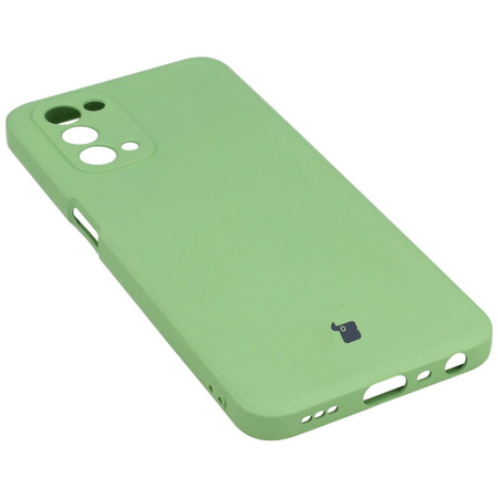 Etui Bizon Case Silicone do Oppo A54 5G / A74 5G, jasnozielone