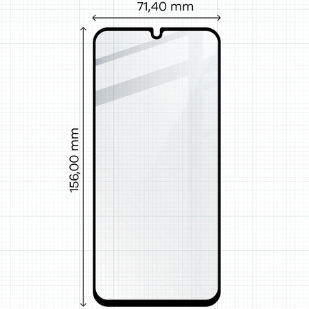 2x Szkło + szybka na aparat BIZON Edge 2 Pack  do Galaxy M34 5G
