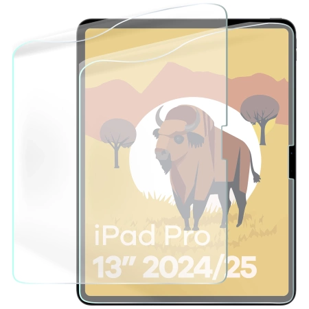 Folia imitująca papier Bizon Film Tab Papirus Duo do iPad Pro 13" 2025 / 2024, 2 sztuki