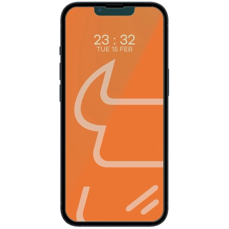 Szkło ochronne 2.5D Bizon Smart Glass do iPhone 16e / 14 / 13 Pro / 13, 3 sztuki