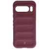 Pancerne etui Bizon Case Tur do Google Pixel 10 / 10 Pro, burgundowe