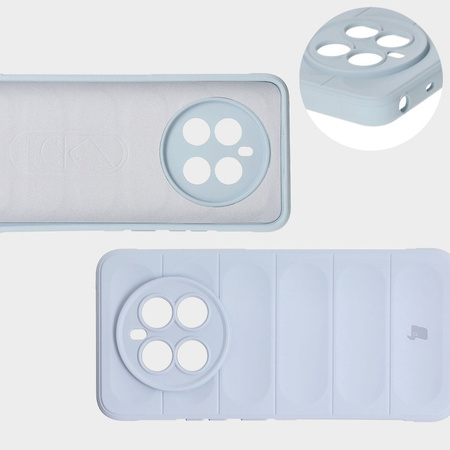 Pancerne etui Bizon Case Tur do Realme 12+, jasnoniebieskie