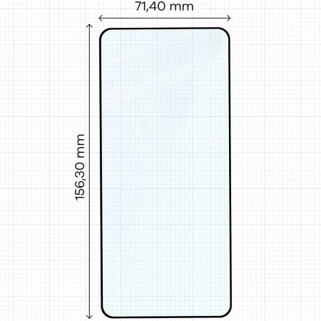Szkło hartowane Bizon Glass Edge 2 do Nothing Phone (3), czarna ramka