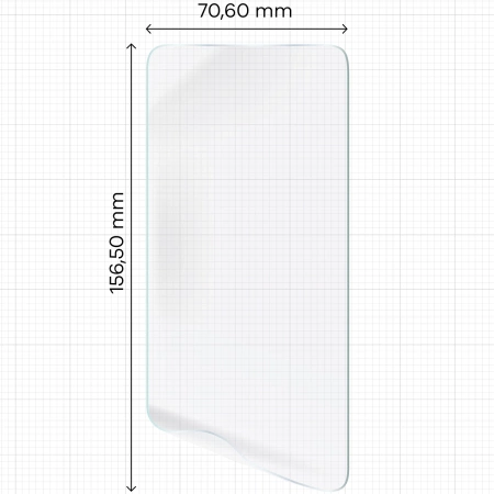 Folia hydrożelowa na ekran Bizon Glass Hydrogel Front Duo do Motorola Edge 60 / 60 Pro / 60 Fusion, 2 sztuki