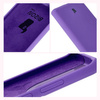 Silikonowe etui Bizon Soft Case do Motorola Moto G85 5G, fioletowe
