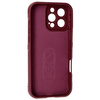 Pancerne etui Bizon Case Tur do iPhone 16 Pro Max, burgundowe