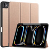 Etui Bizon Case Tab Lizard do iPad Pro 13" 2025 / 2024, różowozłote