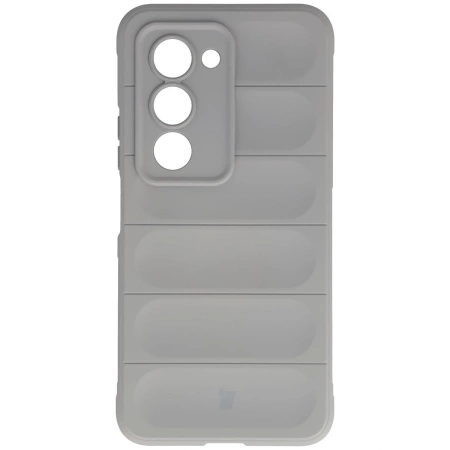 Pancerne etui Bizon Case Tur do Xiaomi Redmi 15 4G / 5G, jasnoszare