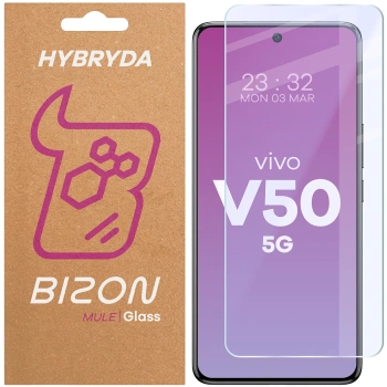 Elastyczne szkło hybrydowe Bizon Glass Mule do Vivo V50 5G