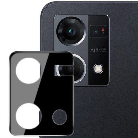 Szkło na aparat Bizon Glass Silk Lens dla Oppo Reno 7 4G, 2 sztuki