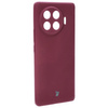 Silikonowe etui Bizon Soft Case do Tecno Spark 20 Pro+, ciemnofioletowe