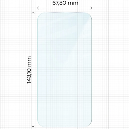 Szkło hartowane Bizon Glass Clear 2 do iPhone 12 / 12 Pro