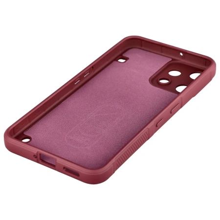 Pancerne etui Bizon Case Tur do Nothing Phone (3a) Lite, burgundowe