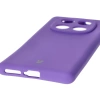 Silikonowe etui Bizon Soft Case do Xiaomi Redmi Note 14 Pro 4G, fioletowe