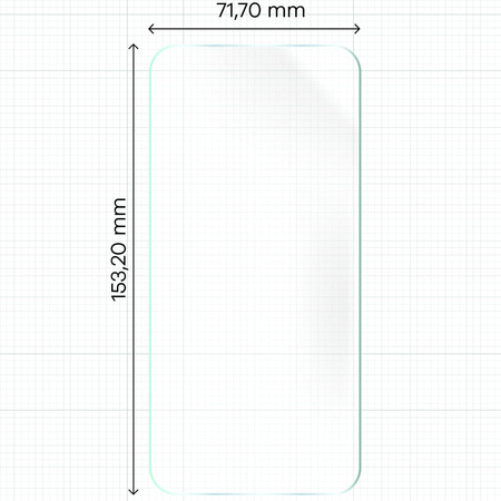 Folia hydrożelowa na ekran Bizon Glass Hydrogel Front Duo do Galaxy S23 FE, 2 sztuki