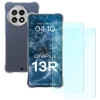 Elastyczne etui + 2x szkło Bizon Case Clear Pack do OnePlus 13R, przezroczyste