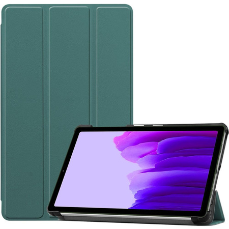 Etui Bizon Case Tab Croc do Samsung Galaxy Tab A7 Lite, ciemnozielone