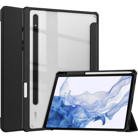 Etui Bizon Case Tab Clear Matt do Samsung Galaxy Tab S8 / S7, czarne