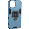 Etui Bizon Case Armor Ring do iPhone 13 Mini, niebieskie