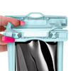 Etui wodoszczelne Bizon Case Hydrofloat, jasnoniebieskie