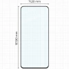 Szkło hartowane Bizon Glass Edge Duo do Xiaomi 13T Pro / 13T, czarna ramka, 2 sztuki