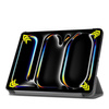 Etui Bizon Case Tab Croc do iPad Pro 13" 7 gen. 2024, szare
