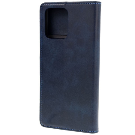 Etui z klapką Bizon Case Pocket do Motorola Moto G75 5G, granatowe