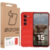 Pancerne etui Bizon Case Tur do Xiaomi Redmi 15 4G / 5G, czerwone