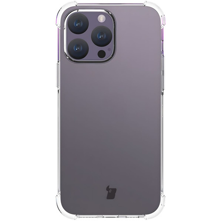 Elastyczne etui Bizon Case Salpa do iPhone 15 Pro Max, przezroczyste