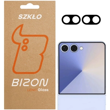 Szkło na aparat Bizon Glass Lens do Galaxy Z Flip7, 2 sztuki