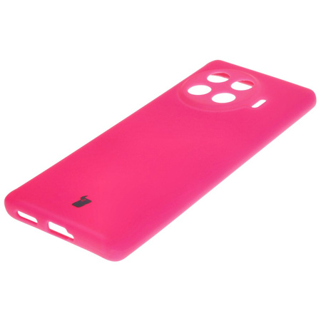 Silikonowe etui Bizon Soft Case do Tecno Spark 20 Pro+, neonowo-różowe