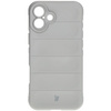 Pancerne etui Bizon Case Tur do iPhone 16 Plus, jasnoszare