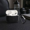 Silikonowe etui z karabińczykiem Bizon Case Headphone Silicone do AirPods Pro 2, czarne