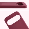 Silikonowe etui Bizon Soft Case do Google Pixel 10 / 10 Pro, ciemnofioletowe