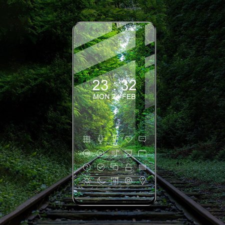 Szkło hartowane Bizon Glass Edge do Galaxy A53 5G, czarne