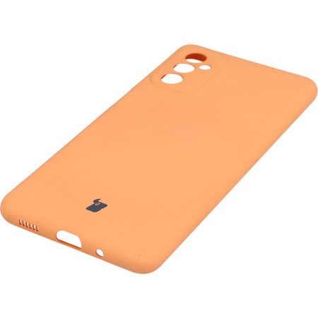 Etui Bizon Case Silicone do Galaxy M52, pomarańczowe