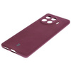 Silikonowe etui Bizon Soft Case do Tecno Spark 20 Pro+, ciemnofioletowe